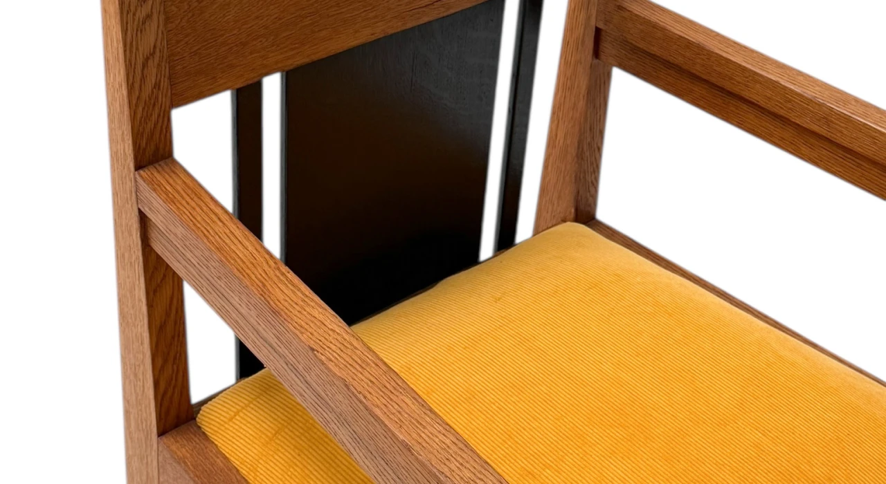 Two Art Deco Modernist High Back Armchairs by Cor Alons, 1927